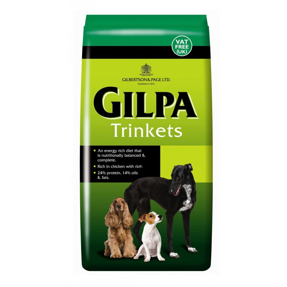 Gilpa Trinkets Dry Dog Food - 15kg